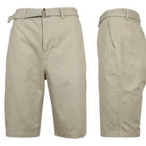 New Wicked Stitch Men's Cotton Khaki Chino Shorts